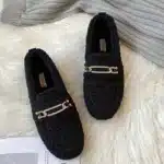 Pantoufles Mocassins Hiver Femme 2