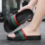 Chausson Rayé Tricolore Pour Homme 3
