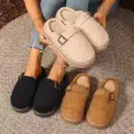 Chaussons Mules Fourrées 6