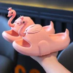 Chaussons Ete Flamant Rose 2