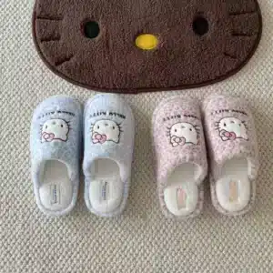 Pantoufles Antidérapantes Hello Kitty Léopard 1