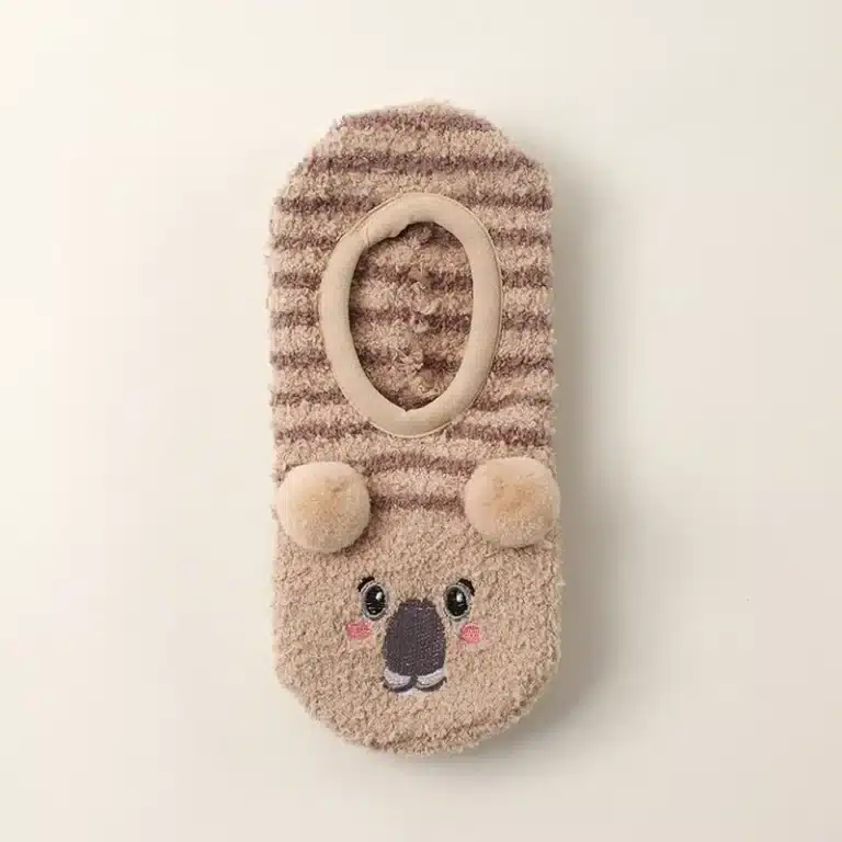Chaussons Chaussettes Femme Motifs Animaux 8