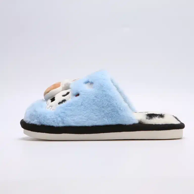 Chaussons Bleus Vache Rigolote 2