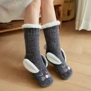 Chaussons Chaussettes Lapin Kawaii 1
