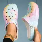 Sabots Crocs Colorés Femme Arc En Ciel 3