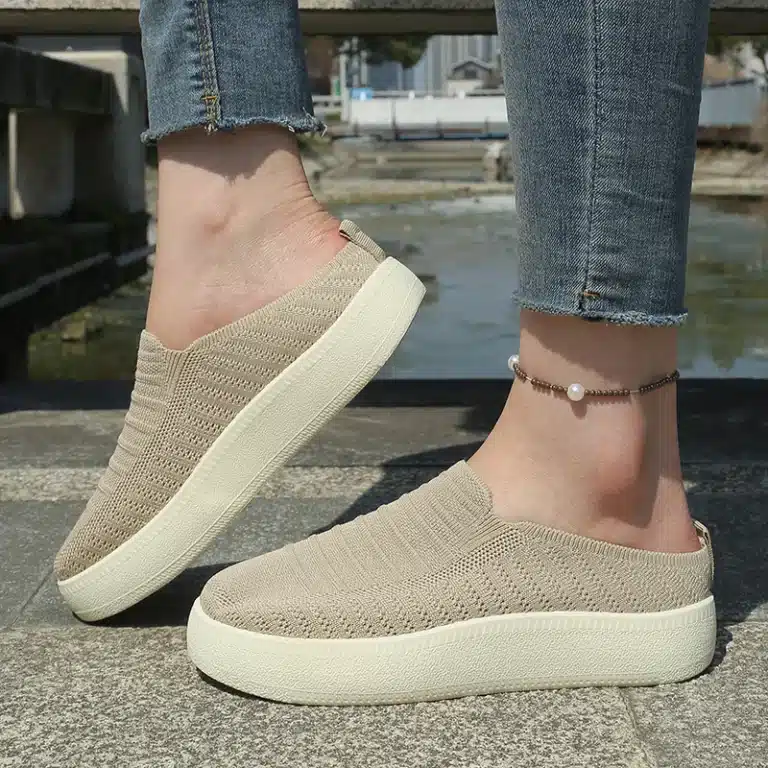 Chaussons Baskets Mules Respirants 2