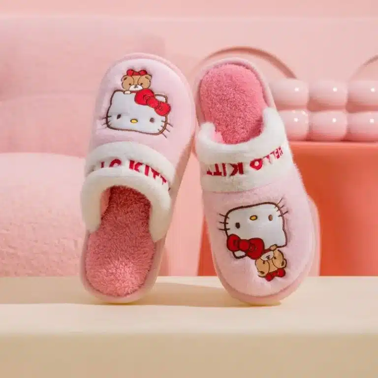 Chaussons Hello Kitty En Coton 3
