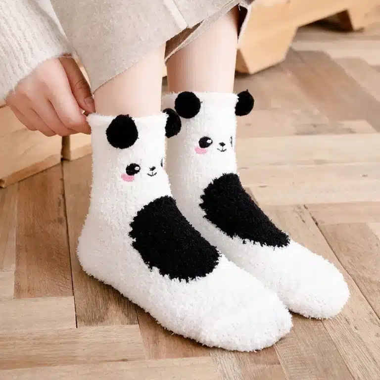 Chaussons Chaussettes Petits Animaux Mignons 3