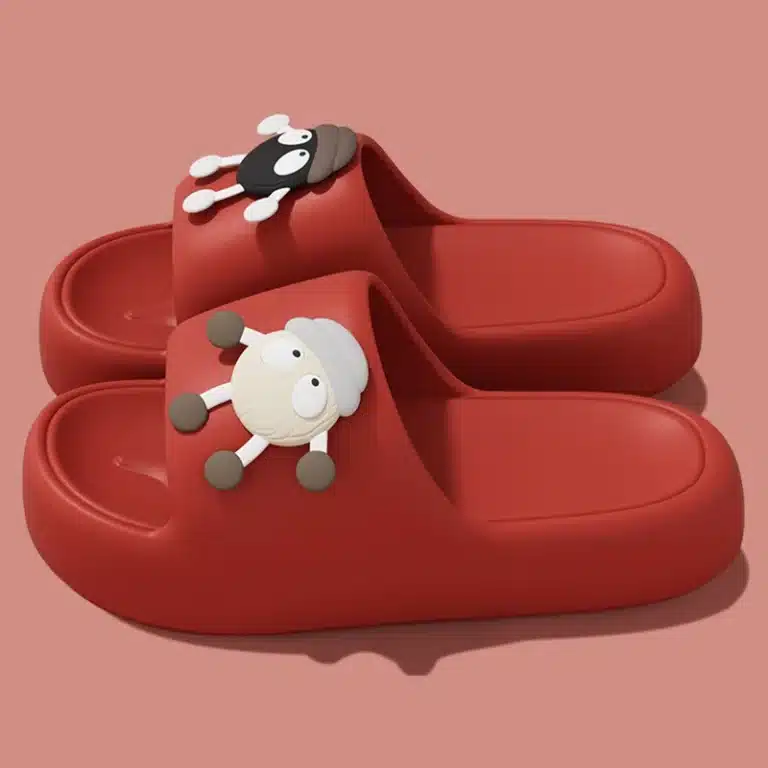 Claquettes Cartoon Colorées Mixtes 6