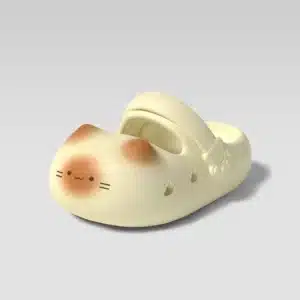Chaussons Sabots Ouverts Chat Pour Femme 3