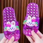 Claquettes Transparentes Lapin 1