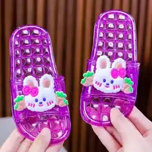 Claquettes Transparentes Lapin 1