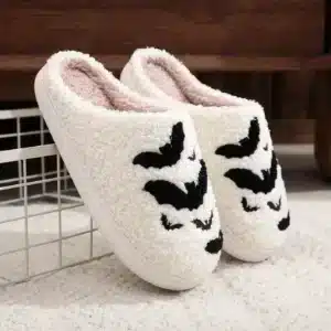 Pantoufles Halloween Chauve-Souris 1