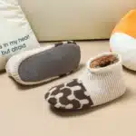 Chaussons Chaussettes Courtes Bicolores 3