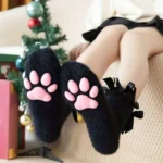 Chaussons Chaussettes Pattes De Chat Kawaii 1