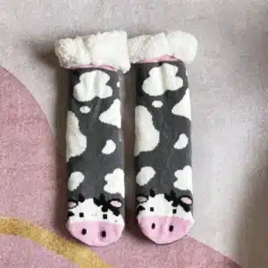 Chaussons Chaussettes Animaux Femme 9