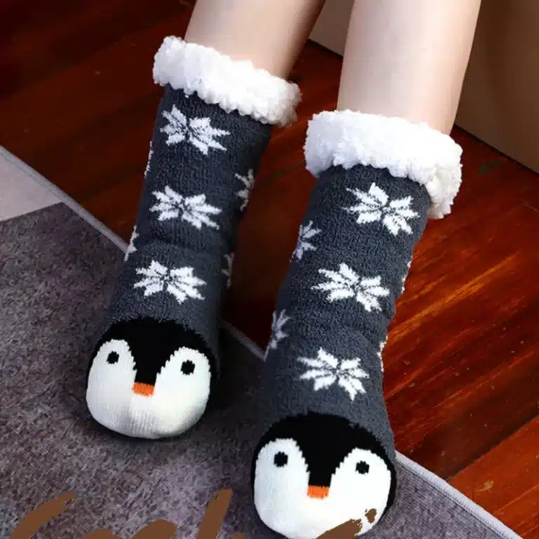 Chaussons Chaussettes Animaux Femme 31