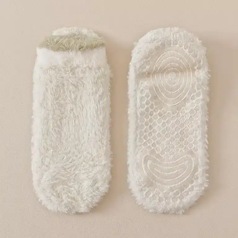 Chaussons Chaussettes Courtes Molletonnées 5