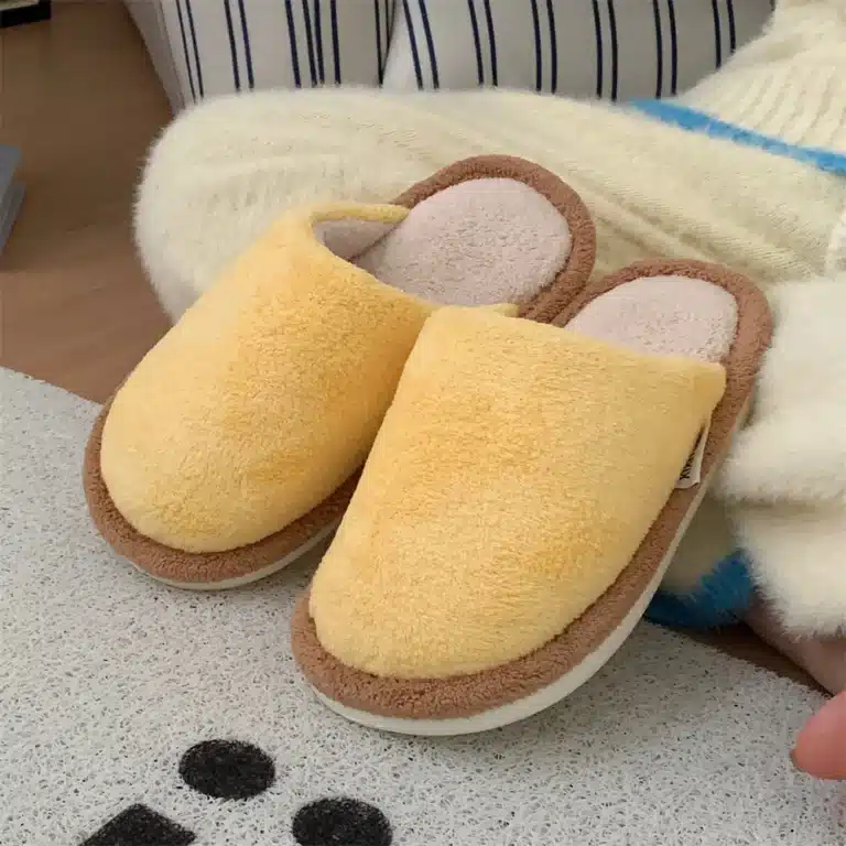 Pantoufles Bicolores Pour Femme 2