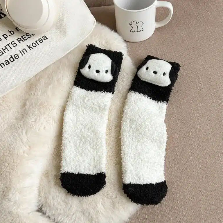 Chaussons Chaussettes Petit Chien 2