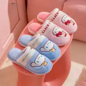 Chaussons Hello Kitty En Coton 1