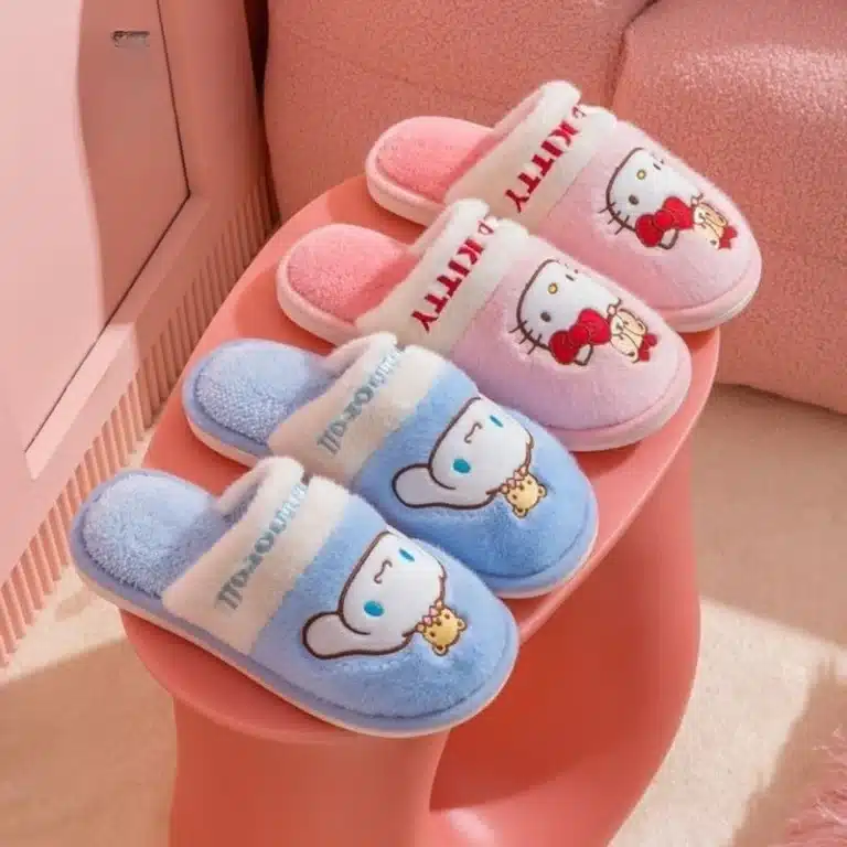 Chaussons Hello Kitty En Coton 1