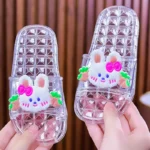 Claquettes Transparentes Lapin 5