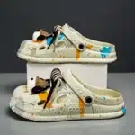 Sabots Mixtes Avec Graffitis 5