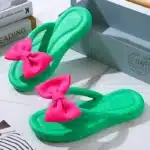 Pantoufles Tongs Noeud Papillon 4