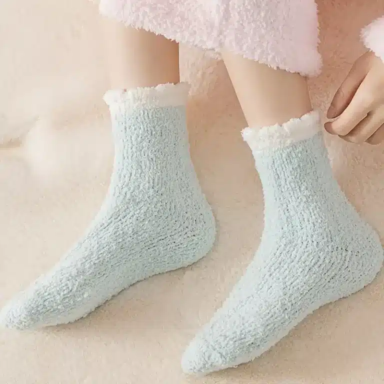 Lot De 5 Chaussons Chaussettes Femme 4