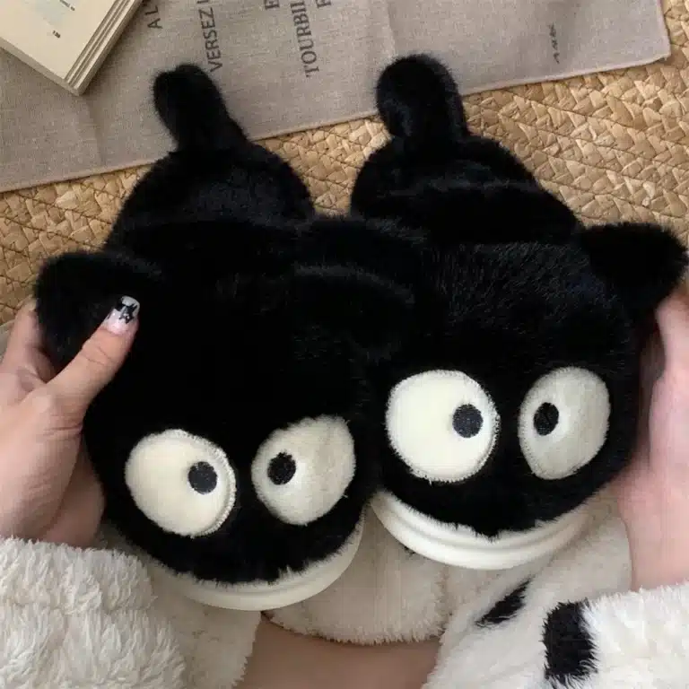 Pantoufles Noire Rigolotes 1