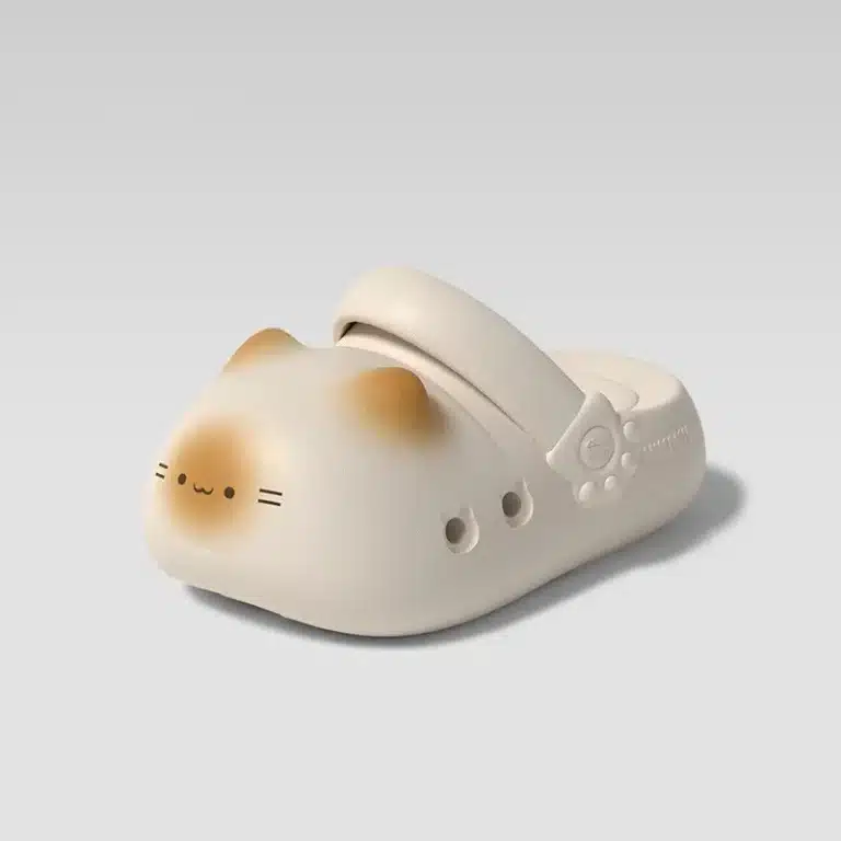 Chaussons Sabots Chat Pour Femme Avec Anse 1
