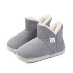 Chaussons Bottes Mixtes En Coton 1