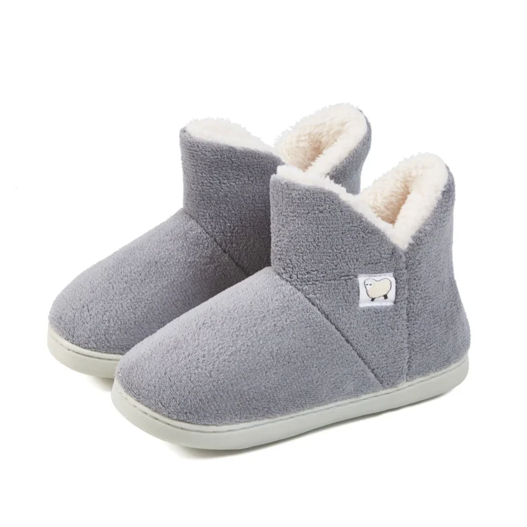 Chaussons Bottes Mixtes En Coton 1