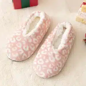 Chaussons Ballerines Roses Avec Taches 1