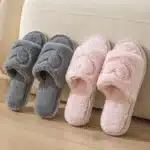 Pantoufles Stylées Avec Coeur 1