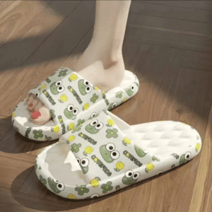 Claquettes Antidérapantes Grenouille Mignonne