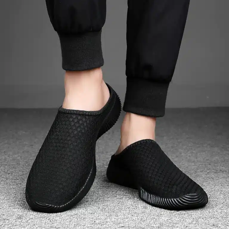 Chaussons Femme Maille Anti Transpi 2