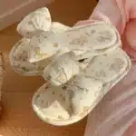Chaussons De Nuit Avec Noeud Pour Femme 8