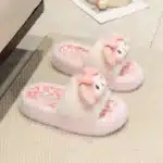 Pantoufles Peluche Hello Kitty Léopard 6
