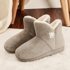 Chaussons Bottes Mixtes En Coton 7