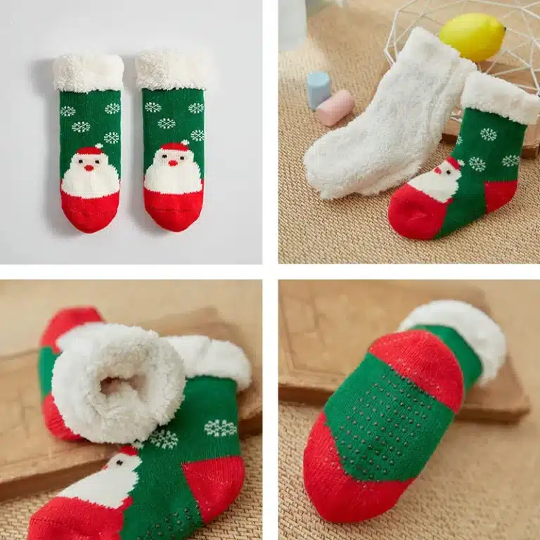 Chaussons Chaussettes Enfants Mignons 4