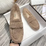Pantoufles Mocassins Hiver Faciles A Enfiler 3