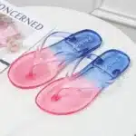 Pantoufles Tongs Transparentes 5