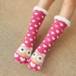 Chaussons Chaussettes Animaux Coeurs 2