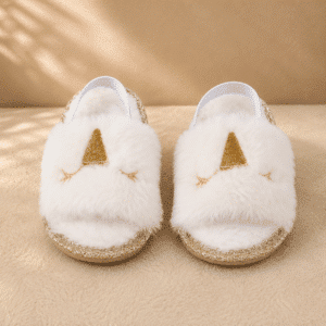 Chaussons Bébé Printemps Fourrés Brillants