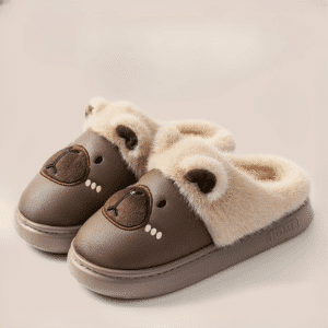 Pantoufles Peluche Capybara