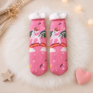 Chaussons Chaussettes Licorne