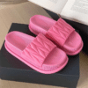 Claquettes Oversize Compensées Pour Femme