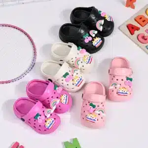 Chaussons Crocs Enfant Arc-En-Ciel 1